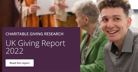 UK Giving report 2022 findings for charities .